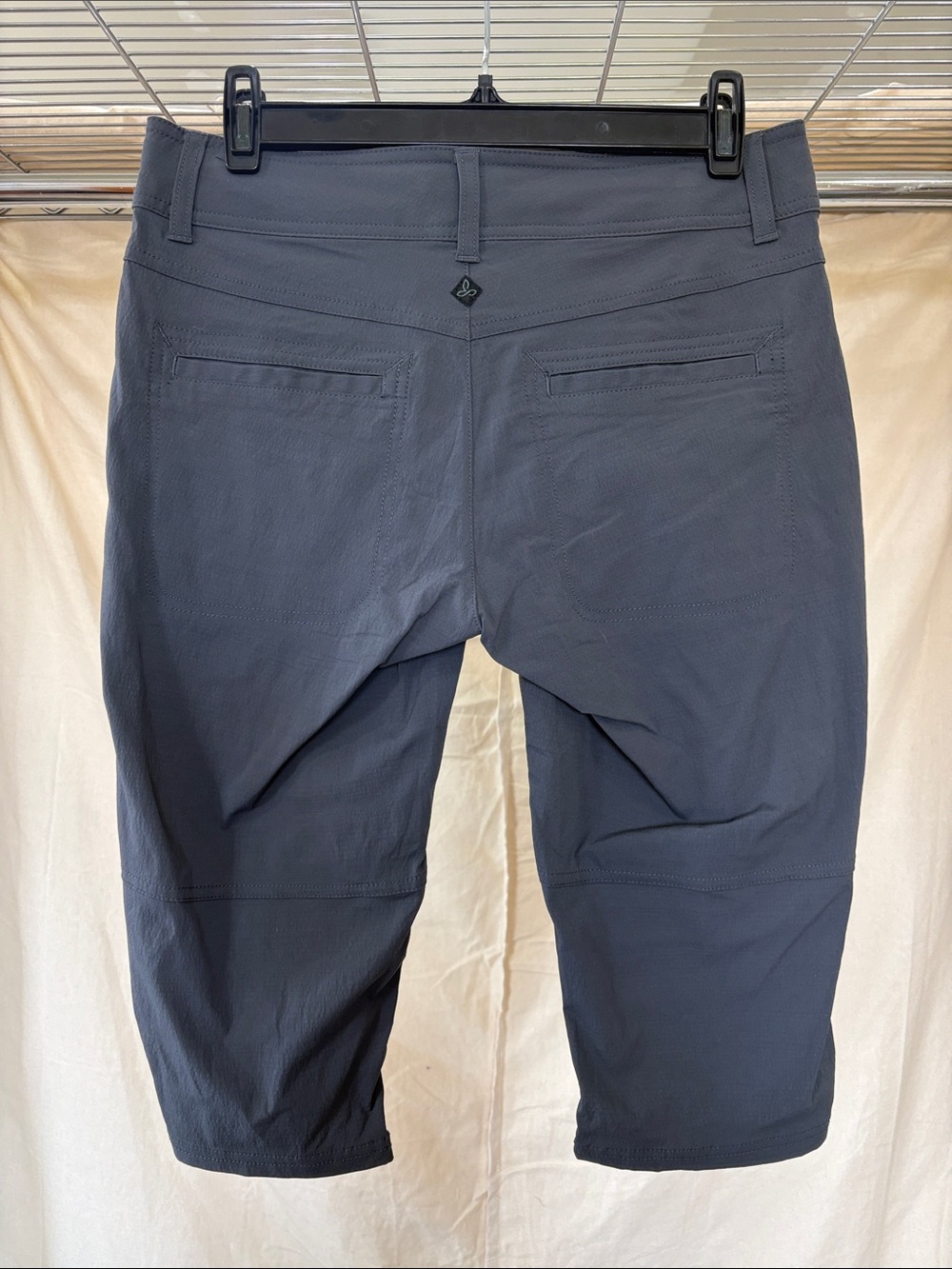 Prana Women's Dark Grey Stretch Capri Pants - Picture 2 of 5